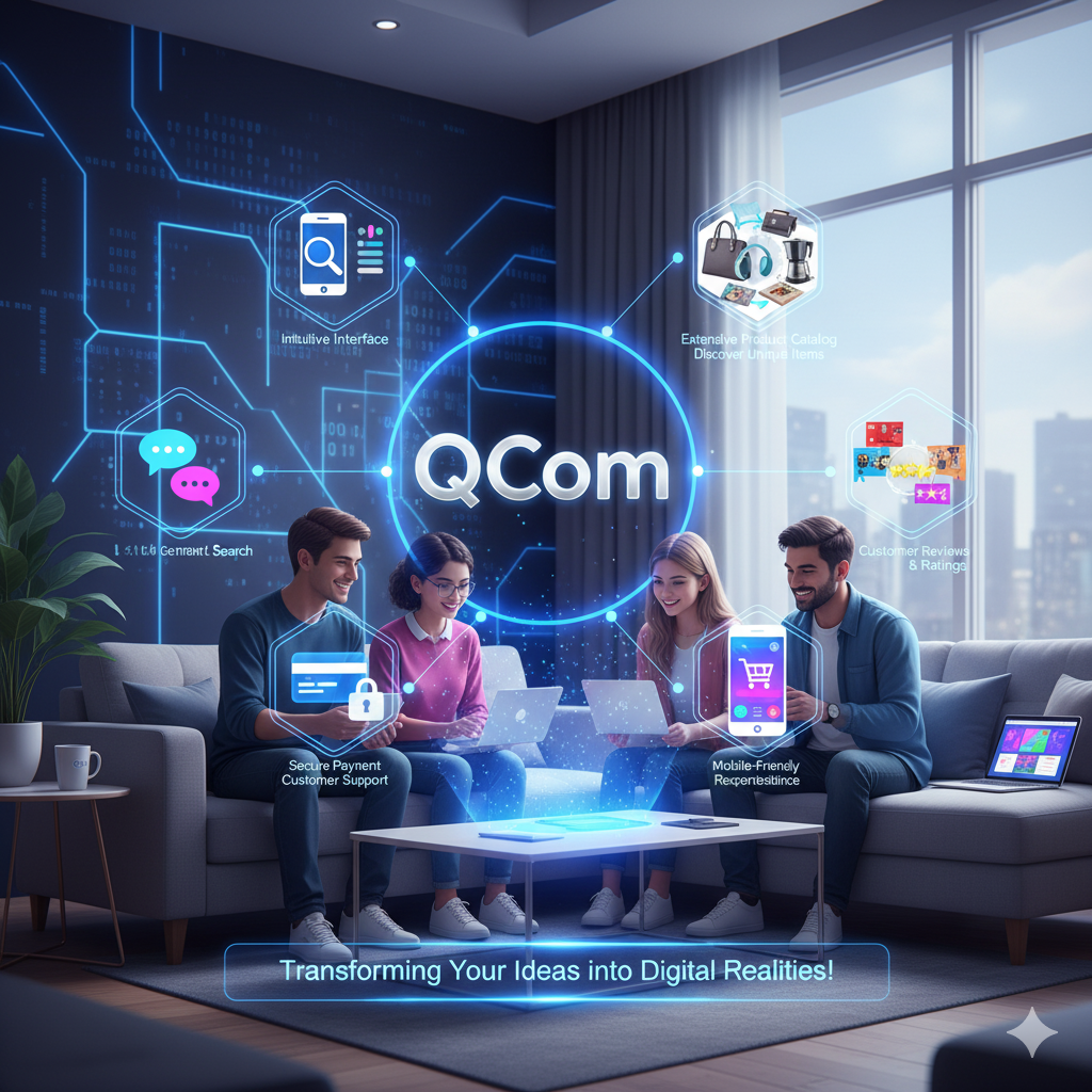 Welcome to QCom: Your New Favorite E-Commerce Destination!